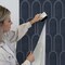 Tempaper Queen Emma by She She Peel and Stick Wallpaper Bogen Blue